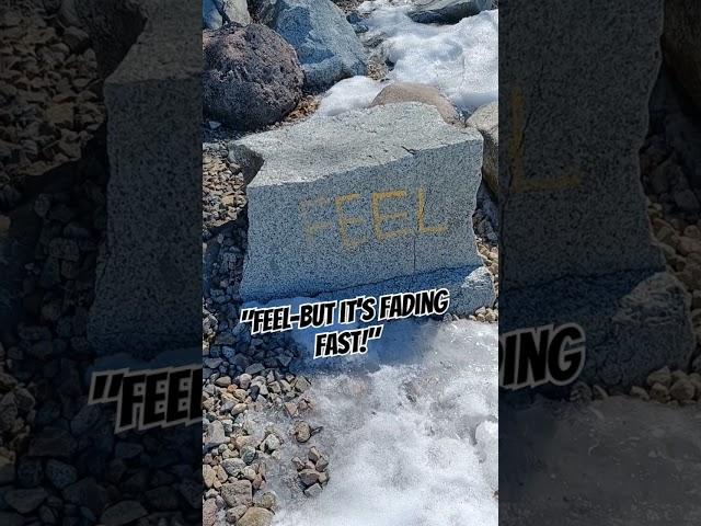"Mysterious Beach Rock with a Fading Message – What Does It Mean?" #BeachRock #MysteriousMessage