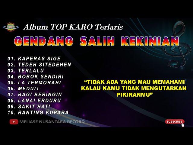 GENDANG SALIH TOP KARO - LAGU KARO