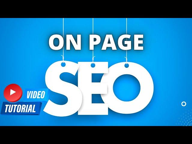 Complete On-page SEO Checklist - RANK ON GOOGLE