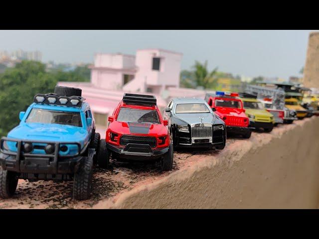 Diecast Car Collection | Scale Model Car Toys Video Play | Small Metal Toy Cars !