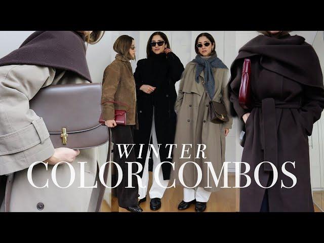 How to Incorporate Colors into Winter Wardrobes | Feel Good Color Combos