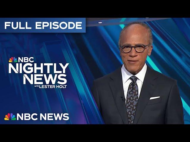 Nightly News Full Broadcast - May 15
