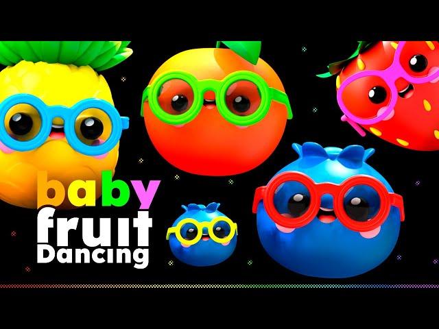 FRUITS DANCING in the SUMMER! ️‍️️  Sensory Video with dance music