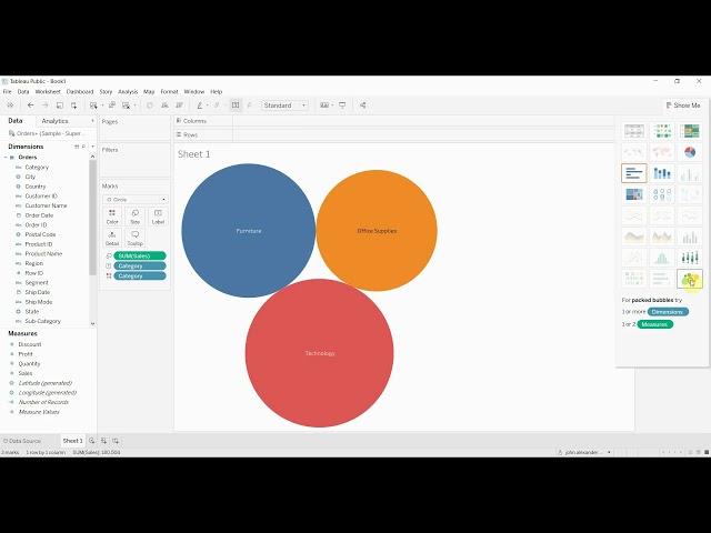 Tableau Basics for Beginners - Tableau in Two Minutes