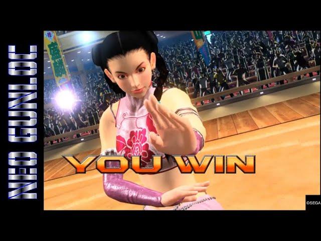 Virtua Fighter 5 : Final Shodown - Pai Chan - Arcade Mode