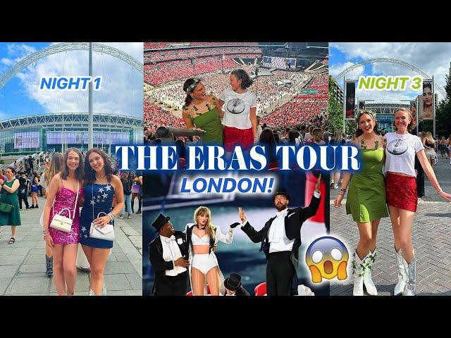 A WEEKEND AT THE ERAS TOUR LONDON! Wembley N1 & N3! 🪩