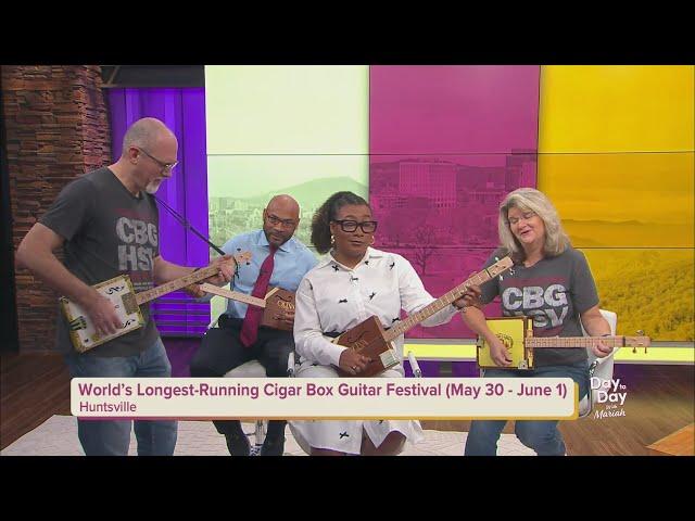 A Lesson in Playing a Cigar Box Guitar | Day to Day with Mariah