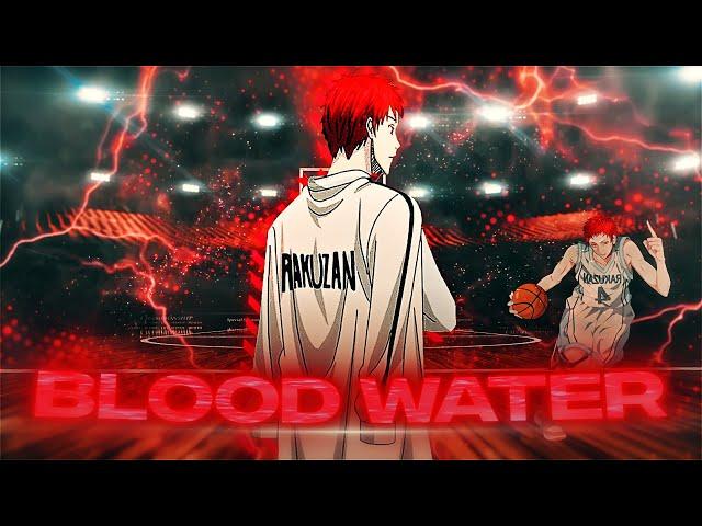 Seijuro Akashi - Blood // Water [Edit/Amv] 4K!!!