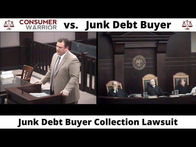 Consumer Warrior v. Junk Debt Buyer (Debt Collection Lawsuit)