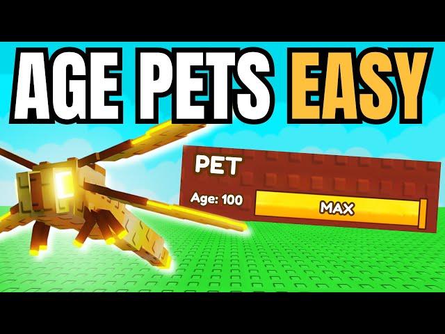 Fastest Way To Level Up Pets In Grow a Garden! (UPDATED)