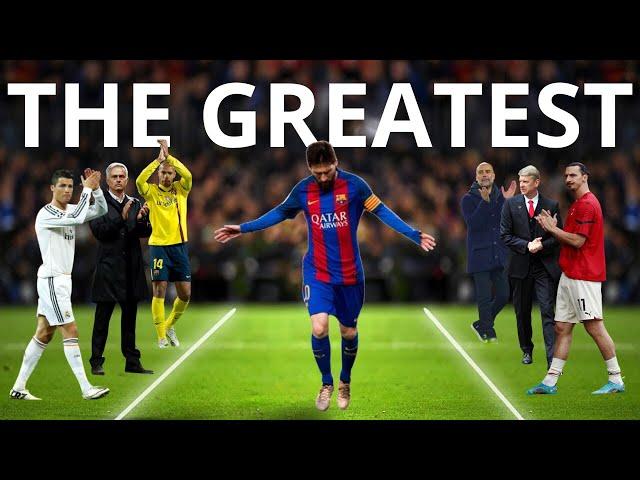 Football Players, Managers and Legends Talk About Lionel Messi