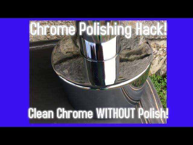 Chrome Polishing Hack *Best Way to Polish Chrome *How to Clean  Chrome Hack