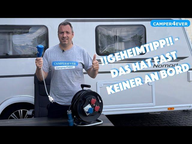 Camping - Anfänger aufgepasst: diese Strom - Grundausstattung braucht ihr wirklich!!!