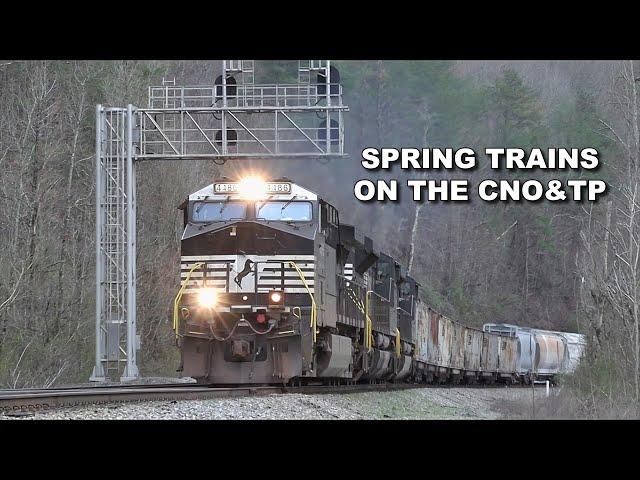 Trains and Tunnels on Norfolk Southern's "Rat Hole" Line