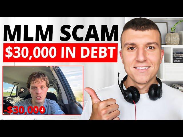 MLM Scam Leaves Agent in $30k Debt, Living in Car (His Story)