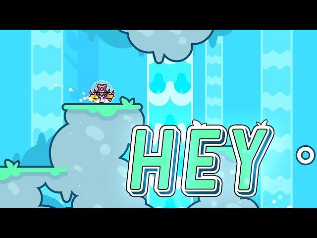 "Hey" by Unzor | Geometry Dash 2.11