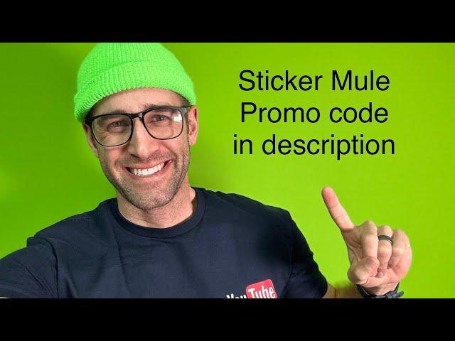  Sticker Mule Promo Code Discount - T Shirt Sizing (Medium) & print quality test Stickermule