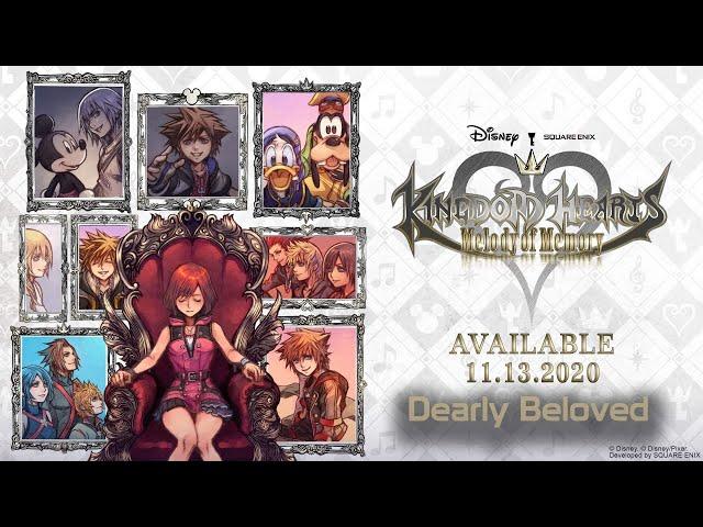 Dearly Beloved - New Ver. - Kingdom Hearts | Melody of Memory (Audio)