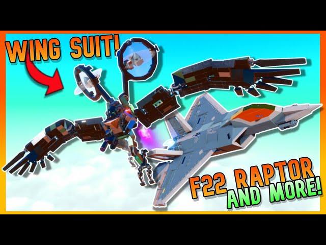 Working 'WING-SUIT',  Incredible F22 RAPTORS And MORE Of Your COOLEST CREATIONS! | Trailmakers