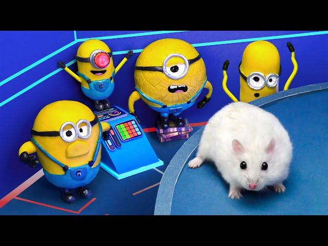 Hamster Adventures In Minions World - If Hamster Was In Despicable Me 4