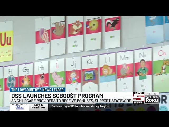 VIDEO: DSS launches ‘SC Boo$t’ program to support South Carolina’s childcare industry