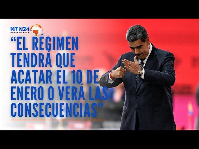 “Maduro tendrá que acatar el 10 de enero, si no se atendrá a consecuencias”: Antonio López-Istúriz