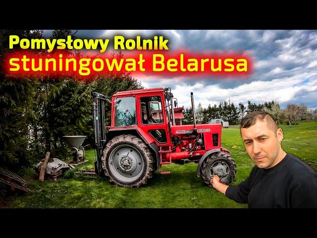 Ingenious farmer  converted Belarus into a real turbo