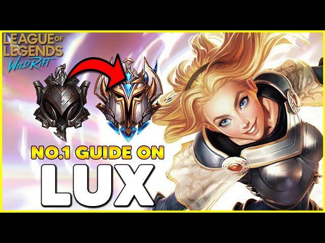 Lux Wild Rift In-depth Guide | Tips and Tricks | Tutorial | Skill, Combos, Item Builds