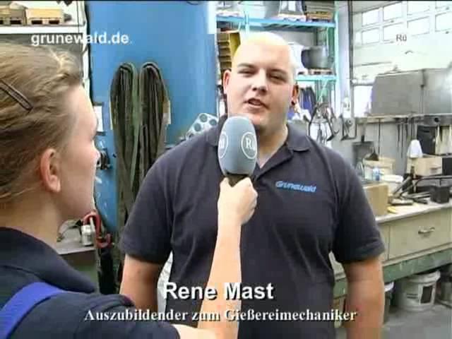 Ausbildungsinfo zu "Gießereimechaniker"