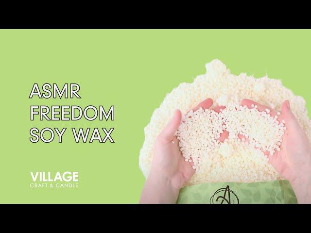 Freedom Soy Wax for Candle Making (ASMR) | Village Craft & Candle