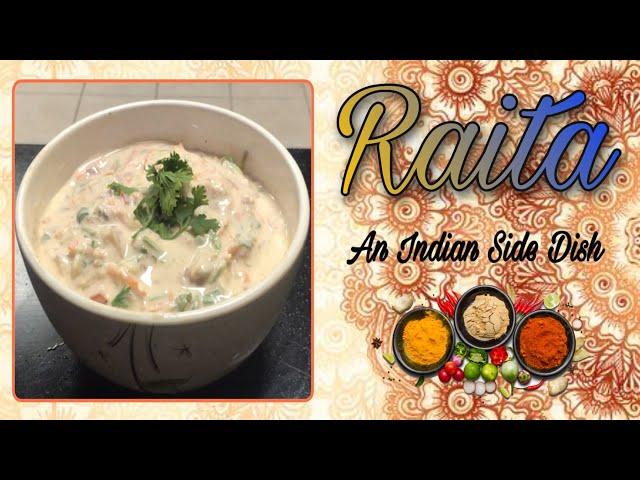 RAITA | YOGHURT RAITA | VEGETABLE RAITA | INDIAN SIDE DISH