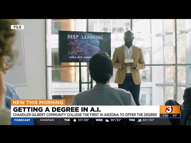 Arizona community college offers degree in artificial intelligence