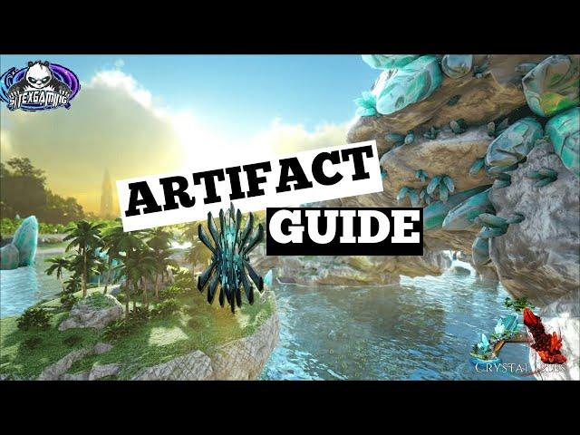 *ARK* Crystal Isles ALL Artifact Locations!