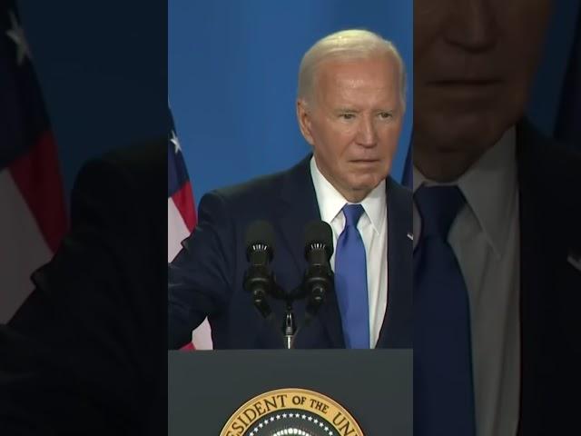 President Joe Biden calls Kamala Harris "Vice President Trump"