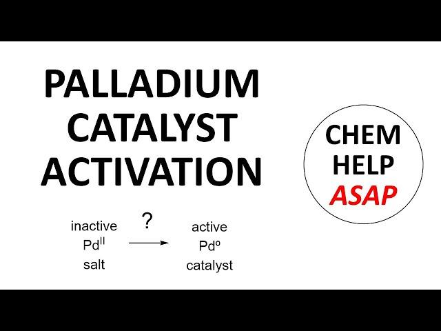 palladium coupling catalyst activation