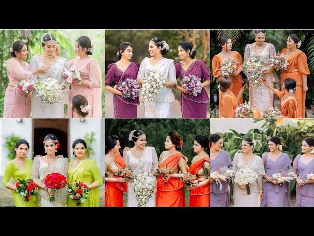 Bridesmaid Saree Designs || Sri Lankan Bridesmaid || Bridesmaid Dress  #reception @AshiFashion