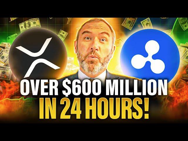 Huge Ripple XRP Update | Over $600 Million In 24 Hours | Pay Attention