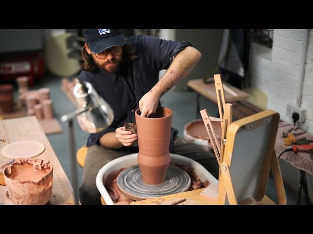 Failing & Succeeding Making a Narrow Footed Angular Vase