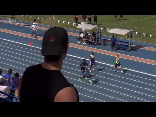 TOM JONES 2022 : GRANT HOLLOWAY FIRST 100M SINCE HIGH SCHOOL