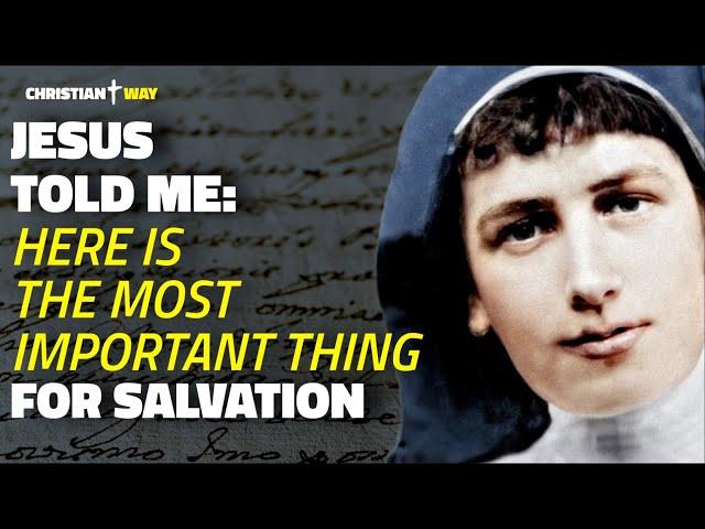 Gabrielle Bossis: Jesus Told Me the Most Important Thing for Our Salvation!