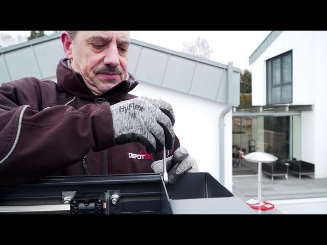 BAUHAUS TV - Pavillon Lamellen-Pergola Aufbauvideo