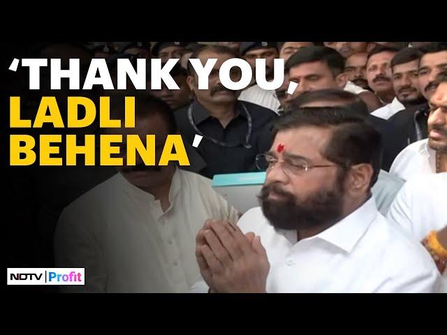 Eknath Shinde's First Reaction After Mahayuti's Landslide Victory In Maharashtra Elections