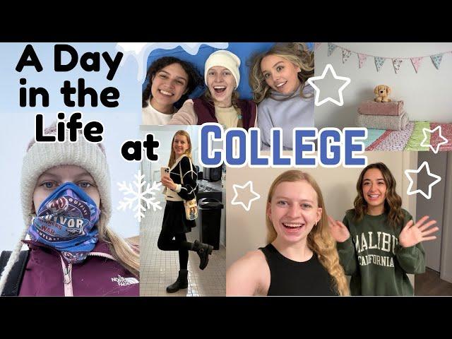 A Day in the Life as a College Student!!