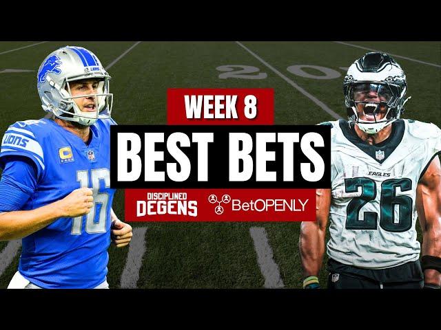 Best Bets - NFL Week 8 - Disciplined Degens Podcast