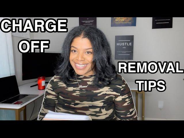 HOW TO REMOVE CHARGE OFFS FROM CREDIT REPORT !