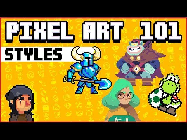 Pixelart 101 FREE College Course "Styles"