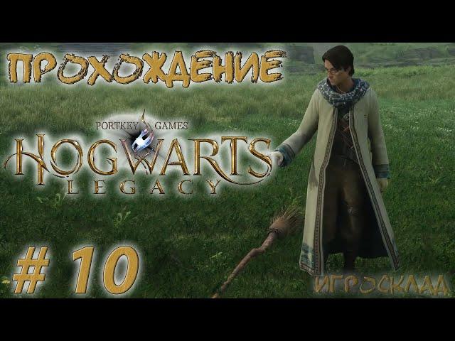 Hogwarts Legacy  #10  Полеты на метлах. Требуется доставка. Задача профессора Шарп 1.