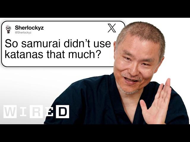 Historian Answers Samurai Questions | Tech Support | WIRED