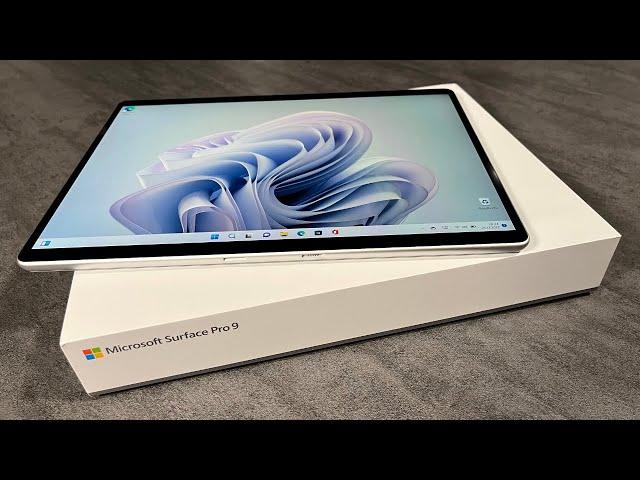 Microsoft Surface Pro 9 & Keyboard with Slim Pen 2 Unboxing - ASMR