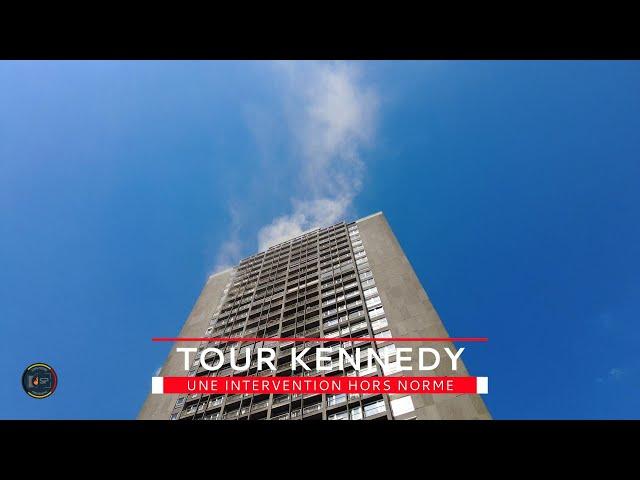 POMPIERS DE LIÈGE - TOUR KENNEDY - Une intervention hors norme